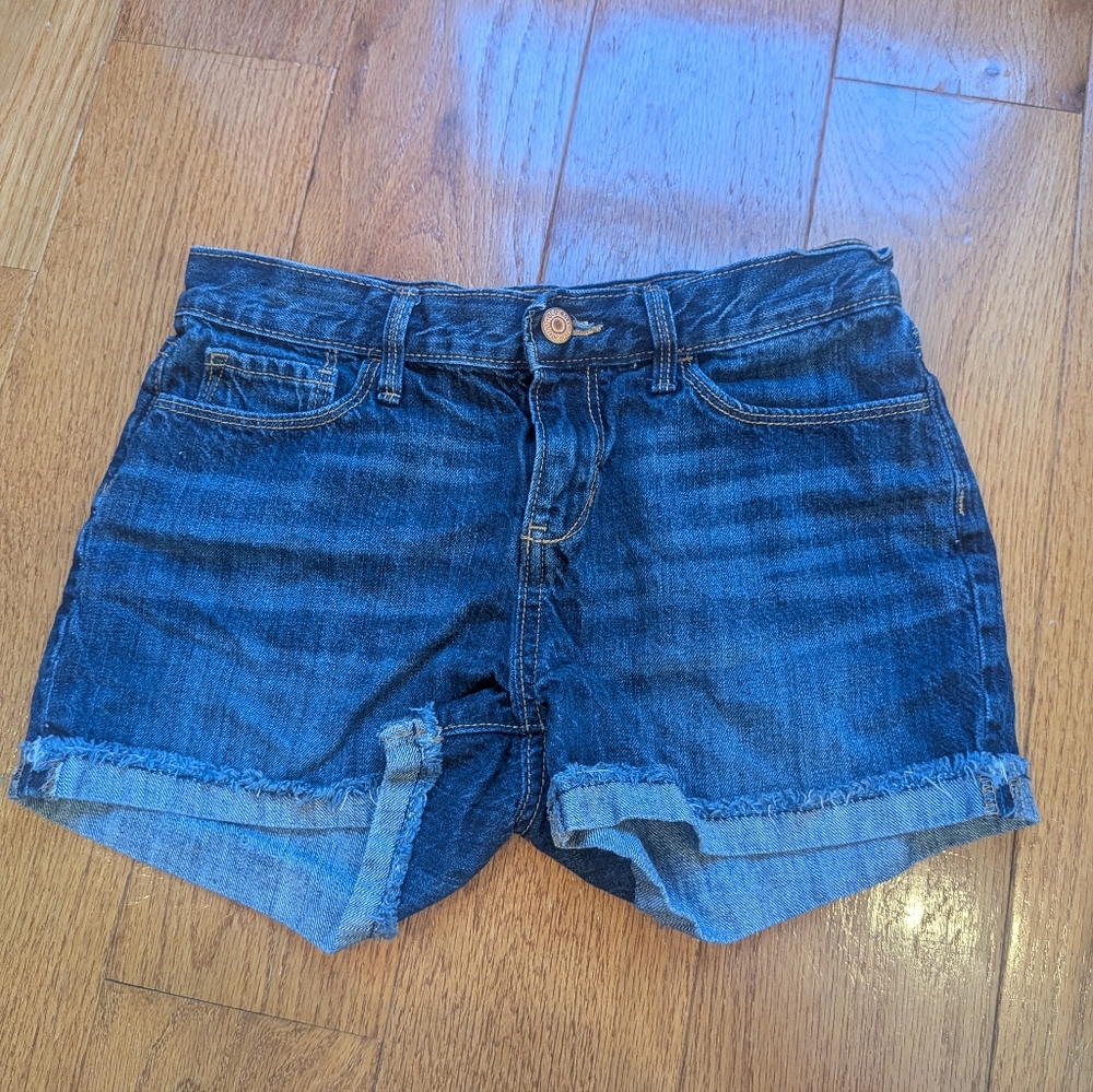 Old Navy Dark Blue Jean Shorts